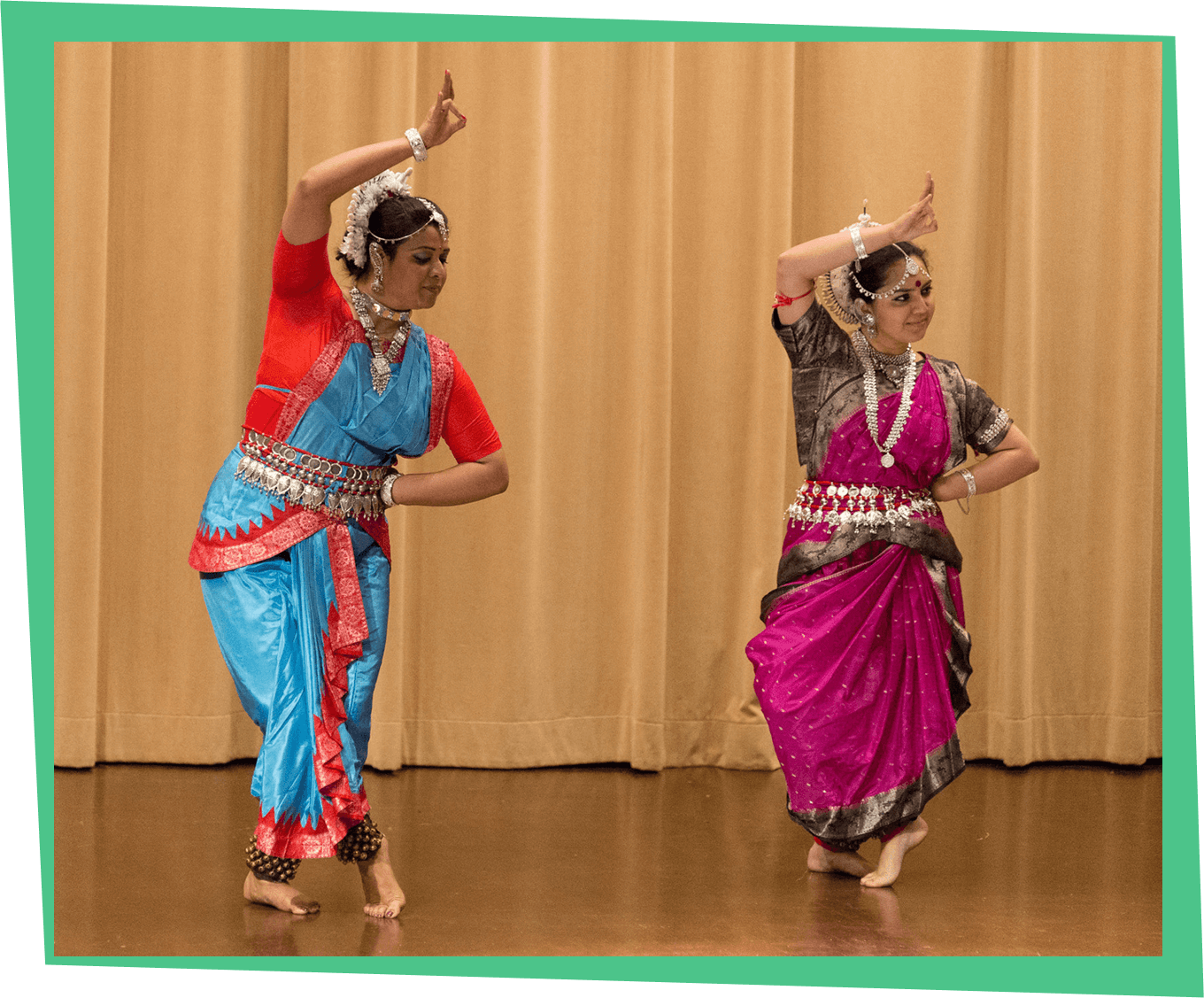 Odissi dancers